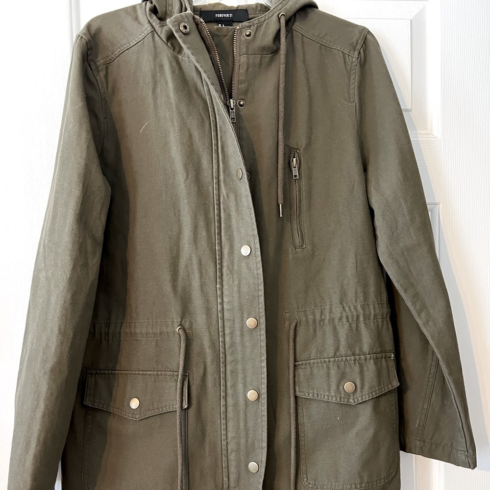 Forever 21 Green jacket